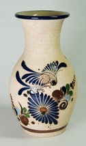 Southwest 8.5&quot; Pottery Vase Sandstone Unglazed Surface NMex New Mexico Hand Made - £7.47 GBP