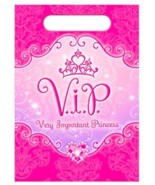 Hallmark Disney Princess VIP Treat Bags Pack of 8 Guests Will Feel Like ... - £3.39 GBP