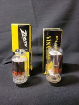 Lot of 2 Vacuum Tubes Zenith 15KY8A Sylvania 17AY3 Vintage UNTESTED - $18.69