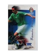 Ramon Morales on a Mexican Phone Card  - $37.06 MXN