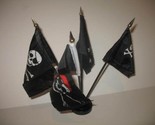 AES Moon Knives JR Patch Surrender Red Hat Condent Pirate 4 Flags 4&#39;&#39;x6&#39;... - £6.99 GBP