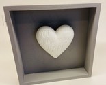 Midwest-CBK Shadowbox Porcelain Heart You make my heart so Happy! Valentine - $8.07