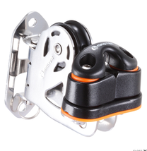 Sailboat 29mm 1 1/8 Inch Deluxe Swivel-Exit Fairlead AL Cleat Block SPB-2910FAC - £58.12 GBP