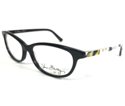 Vera Bradley Eyeglasses Frames VB Riley Dogwood Black White Floral 53-15-135 - £52.14 GBP