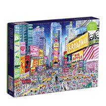 Galison Michael Storrings Times Square 1000 Piece Puzzle from Galison - Beautifu - £11.22 GBP