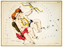 11x14"Decoration Poster.Interior design art.Gemini Astrology horoscope.6290 - $12.87