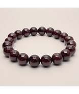 Stonelry High Quality Natural Garnet Beaded Bracelet (10+mm) - $79.95