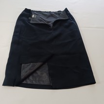 Kasper Women's Size 8 Back Zipper & Slit Black Skirt RN 50610 image 9