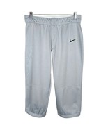 Womens Softball Knickers Medium Gray Capri Pants Nike  - €18,79 EUR