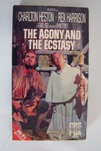 The Agony and the Ecstasy VHS Video Tape Charlton Heston Rex Harrison - £5.27 GBP