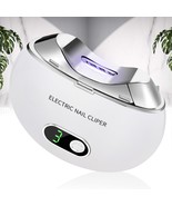 Automatic Electric Nail Clipper with 3-Speeds Levels and Nail Clip Stora... - $21.70 CAD