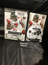 Madden 2004 Sony Playstation 2 CIB Video Game - $4.74