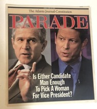 April 30 2000 Parade Magazine George W Bush Al Gore - £3.15 GBP