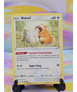 Pokemon TCG Crown Zenith Card | Bidoof 111/159 Common - $18.21 MXN
