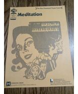Meditation The New Hammond Organ Course Sheet Music 79 - $258.14 CAD