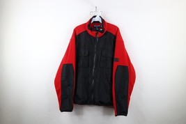 Vintage 90s Polo Sport Ralph Lauren Mens XL Spell Out Box Logo Fleece Ja... - $67.28