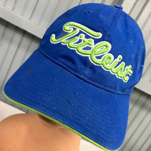 Titleist Golf Blue Pro V1 FJ Strapback Baseball Hat Cap - £11.97 GBP