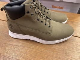 NEW TIMBERLAND MEN&#39;S KILLINGTON MID LACE SNEAKER OLIVE NUBUCK A69ZH-EO8 ... - £111.92 GBP