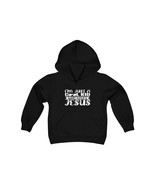 Youth Heavy Blend Hoodie &quot;Cool Kid&quot; white graphic - $37.38