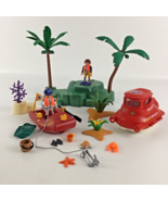 Playmobil Island Playset Building Toy Raft Action Figures Vintage 1999 G... - £38.72 GBP
