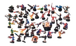 Hasbro Marvel Attacktix Lot Of 40 Action Figures Game Pieces Lot - £78.17 GBP