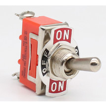 2X E-Ten1122 15A 250V Ac 3Pin On-Off-On Power Toggle Switch Rocker Button - £13.14 GBP