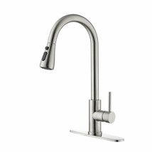 Pull-Out Spray Kitchen Faucet: Single Handle - £64.94 GBP