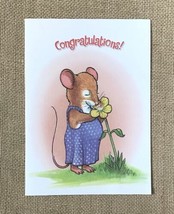 2005 Shade Tree Greetings Town Mouse David Sieks Congratulations Card Kitsch - £6.32 GBP