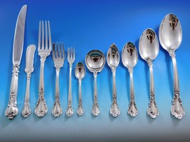 Chantilly by Gorham Sterling Silver Flatware Set for 12 Service 132 Pcs Dinner - £6,666.46 GBP