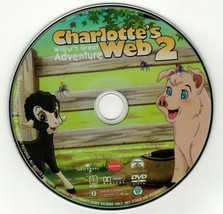 Charlotte&#39;s Web 2: Wilbur&#39;s Great Adventure (DVD disc) 2003 animation - £3.60 GBP