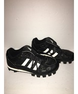 Adidas Telstar Black White Finish Line Quilted Lace Up Soccer Shoes Size... - $39.48