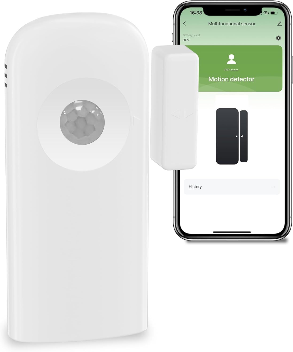 Wifi Door Sensor, Smart Door And Window Sensor Alarm, Multifunctional Se... - $31.64