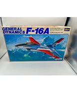 GENERAL DYNAMICS F-16A S20 Fighter USAF Hasegawa 1:32 Large Model Airpla... - $89.09