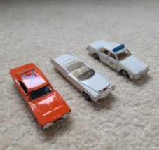 Ertl The Dukes Of Hazzard 3 Vehicle Action Chase Set - Loose Vintage General Lee - £18.67 GBP