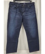 AG Adriano Goldschmied Jeans Men’s 38 x 27 Blue Denim The Graduate Tailo... - £43.57 GBP