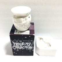 Scentsy SNOW DAY Plug In Warmer ~ Holiday Collection ~ Snowman ~ Retired White - £18.94 GBP