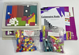 Lot of ETA Cuisenaire Rods, Math Manipulatives Material, 370 Pcs - $24.99