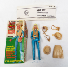 Marx Josie West with Original Box + Accessories Johnny West Doll Action Figure - £28.06 GBP