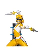  Iron Stufios Power Rangers Yellow Ranger Figure BDS Art Scale 1/10 Statue New - £107.91 GBP