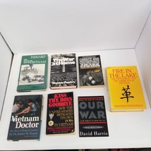 Vietnam War Book Lot of 7, All Different Titles, 4 Hardcover, 3 Paperback, LOOK - £27.64 GBP