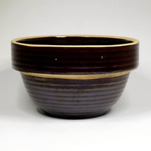 Brown Beehive 5&quot; Stoneware Bowl Mid-Century Pottery Crock Kitchenware JRB - $19.70