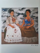 Frida Kahlo Signed - The Two Fridas, 1939 - £101.92 GBP