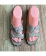 GRASSHOPPERS CECE Casual Comfort Sandals Womens Size 8 M Textile Neutral - $12.85
