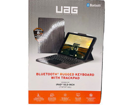 UAG Bluetooth Rugged Keyboard Case with Trackpad For iPad 10.2&quot; 7th 8th ... - £62.43 GBP