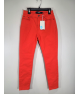 Boden Womens Skinny Jeans Blue 2P UK The Soho Stretch Red Orange Coral M... - $450.46 MXN