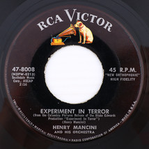 Henry Mancini – Experiment In Terror / Tooty Twist - 1962 45 rpm Single 47-8008 - £27.32 GBP