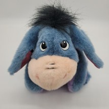 Vintage Fisher Price Eeyore &quot;Ask Me More&quot; Talking Plush Toy 1999 Winnie The Pooh - $17.75