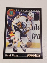 Derek Plante Buffalo Sabres 1993 - 1994 Pinnacle Rookie Card #435 - £0.78 GBP