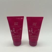 Lot/2 Perry Ellis 360 Pink Hand Cream 2 Oz X 2  - £15.81 GBP