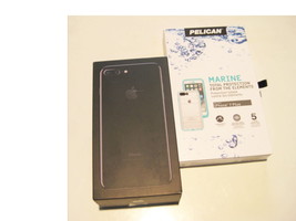 Nr Mint  Jet Black 128gb Sprint/T-mobile Iphone 7+  A1661 Deal!!! - £255.56 GBP
